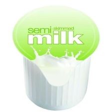 Semi Skimmed Milk Pots x 120